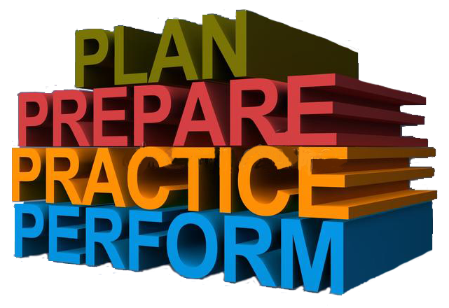 Plan Prepare Practice Perform